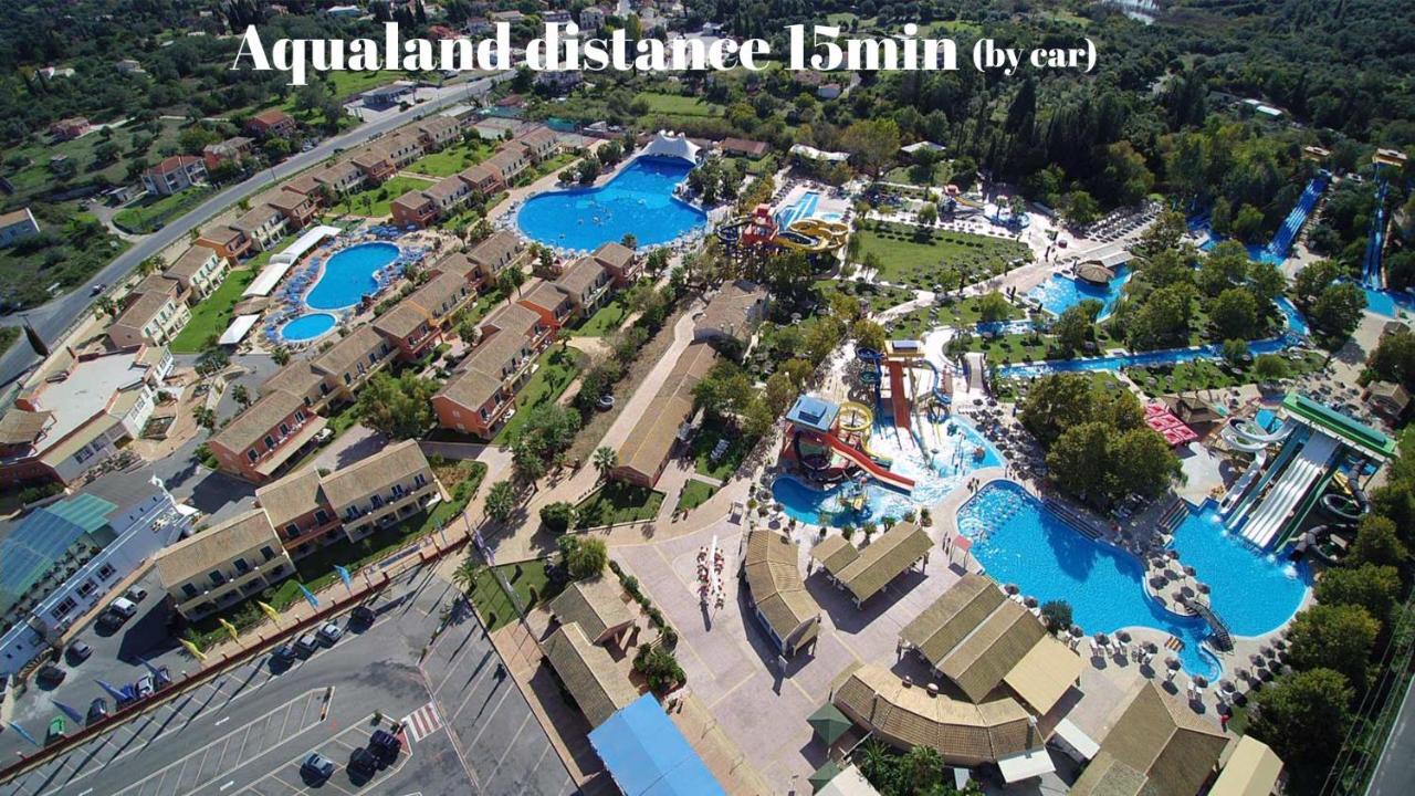 Iris Apartment Near Corfu Town Kontokali Esterno foto